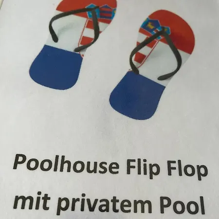 Poolhouse Flip Flop - Mit Privatem Pool